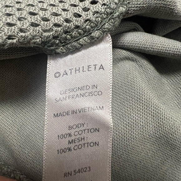 ATHLETA 100% ORGANIC COTTON. SIZE LARGE . NEW - Picture 3 of 16
